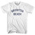 New York Brighton Beach, Brooklyn Adult Cotton Vintage T-shirt - White