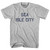 New Jersey Sea Isle City Adult Cotton Vintage T-Shirt - Grey Heather