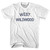 New Jersey West Wildwood Adult Cotton Vintage T-shirt - White