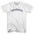 New Jersey Manasquan Womens Cotton Junior Cut Vintage T-shirt - White