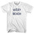Massachusetts West Beach Womens Cotton Junior Cut Vintage T-shirt - White
