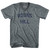 Massachusetts Round Hill Adult Tri-Blend V-neck Womens Junior Cut Vintage T-shirt - Athletic Grey