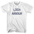 New Jersey Loch Arbour Youth Cotton Vintage T-shirt - White