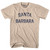 California Santa Barbara Adult Cotton Vintage T-Shirt - Creme