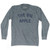 New York The Big Apple Nickname Adult Tri-Blend Long Sleeve T-shirt - Athletic Grey New York The Big Apple Nickname Adult Tri-Blend Long Sleeve T-shirt - Athletic Grey