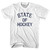 Minnesota State of Hockey Nickname Youth Cotton T-shirt - White