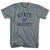 Minnesota State of Hockey Nickname Adult Tri-Blend T-shirt - Athletic Grey