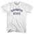 Hawaii Rainbow State Nickname Womens Cotton Junior Cut T-Shirt - White Hawaii Rainbow State Nickname Womens Cotton Junior Cut T-Shirt - White