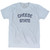 Wisconsin Cheese State Nickname Adult Tri-Blend T-Shirt - Athletic White Wisconsin Cheese State Nickname Adult Tri-Blend T-Shirt - Athletic White