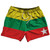 Myanmar Country Flag 5" Swim Shorts Made in USA - Green Yellow Red Myanmar Country Flag 5" Swim Shorts Made in USA - Green Yellow Red