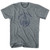 Barcelona City Vintage Crest Adult Tri-Blend Soccer T-shirt - Athletic Grey