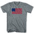 Betsy Ross American Flag Adult Tri-Blend Soccer T-shirt - Athletic Grey Betsy Ross American Flag Adult Tri-Blend Soccer T-shirt - Athletic Grey