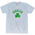 Visalia Shamrock Tri-Blend T-Shirt - Athletic White