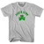 South Bend Shamrock Womens Cotton T-Shirt - Grey Heather