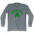 Springfield Shamrock Tri-Blend Long Sleeve T-shirt - Athletic Grey