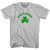 Santa Maria Shamrock Cotton T-Shirt - Cool Grey
