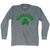 Richardson Shamrock Tri-Blend Long Sleeve T-shirt - Athletic Grey