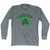 Phoenix Shamrock Tri-Blend Long Sleeve T-shirt - Athletic Grey