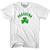 Pasadena Shamrock Cotton T-shirt - White