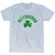 Pittsburgh Shamrock Tri-Blend T-Shirt - Athletic White