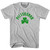 Pittsburgh Shamrock Womens Cotton T-Shirt - Grey Heather