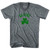 Olathe Shamrock Tri-Blend V-neck T-shirt - Athletic Grey
