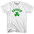 Ontario City Shamrock Womens Cotton T-shirt - White