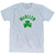McAllen Shamrock Tri-Blend T-Shirt - Athletic White