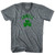 Lowell Shamrock Tri-Blend V-neck Junior Cut Womens T-shirt - Athletic Grey