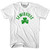 Lewisville Shamrock Youth Cotton T-shirt - White