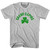 Grand Rapids Shamrock Womens Cotton T-Shirt - Grey Heather