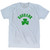 Burbank Shamrock Tri-Blend T-Shirt - Athletic White