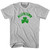 Allentown Shamrock Womens Cotton T-Shirt - Grey Heather
