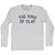 The King of Clay Adult Cotton Long Sleeve T-shirt - Grey Heather