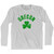 Oregon State Shamrock Cotton Long Sleeve T-Shirt - Grey Heather Oregon State Shamrock Cotton Long Sleeve T-Shirt - Grey Heather