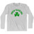 South Carolina State Shamrock Cotton Long Sleeve T-Shirt - Grey Heather South Carolina State Shamrock Cotton Long Sleeve T-Shirt - Grey Heather
