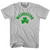 Washington State Shamrock Cotton T-Shirt - Grey Heather