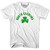 North Carolina State Shamrock Cotton T-shirt - White