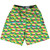 Tribe Comoros Party Flags Lacrosse Shorts Made in USA - Green Tribe Comoros Party Flags Lacrosse Shorts Made in USA - Green