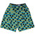 Tribe Bahamas Party Flags Lacrosse Shorts Made in USA - Blue Black