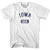 Iowa USA Womens Cotton T-shirt - White