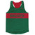 Bangladesh Country Finish Line Running Tank Top Racerback Track and Cross Country Singlet Jersey Made in USA - Red Green Bangladesh Country Finish Line Running Tank Top Racerback Track and Cross Country Singlet Jersey Made in USA - Red Green