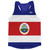 Costa Rica Country Flag Running Tank Top Racerback Track and Cross Country Singlet Jersey Made in USA - Red White Blue Costa Rica Country Flag Running Tank Top Racerback Track and Cross Country Singlet Jersey Made in USA - Red White Blue