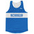 Nicaragua Country Finish Line Running Tank Top Racerback Track and Cross Country Singlet Jersey Made in USA - Blue White Nicaragua Country Finish Line Running Tank Top Racerback Track and Cross Country Singlet Jersey Made in USA - Blue White