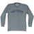 Hatteras Vintage Long Sleeve T-Shirt - Athletic Grey