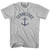 Tennessee State Anchor Home Cotton Adult T-Shirt - Grey Heather Tennessee State Anchor Home Cotton Adult T-Shirt - Grey Heather