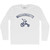Massachusetts State Tricycle Adult Cotton Long Sleeve T-shirt - White Massachusetts State Tricycle Adult Cotton Long Sleeve T-shirt - White