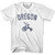 Oregon State Tricycle Womens Cotton T-shirt - White Oregon State Tricycle Womens Cotton T-shirt - White