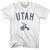 Utah State Tricycle Youth Cotton T-shirt - White