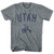 Utah State Tricycle Womens Tri-Blend T-shirt - Athletic Grey Utah State Tricycle Womens Tri-Blend T-shirt - Athletic Grey